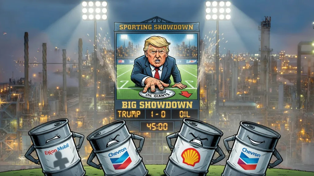 Трамп давит на нефтяников. Большой разбор!