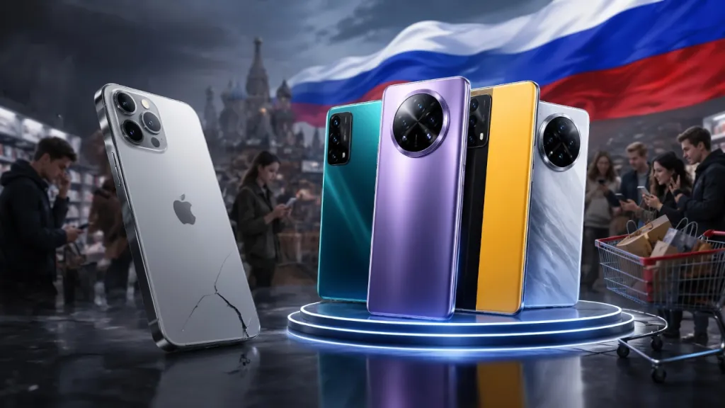 iPhone теряет Россию. Китай наступает