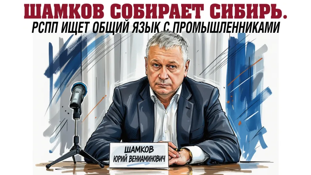 Шамков собирает Сибирь. РСПП ищет общий язык с промышленниками